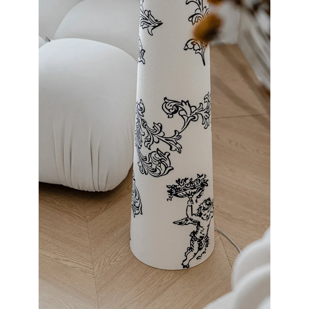 PATTERNED CONE FLOOR LAMP | CLHFRDA014