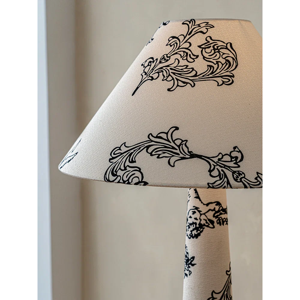 PATTERNED CONE FLOOR LAMP | CLHFRDA014