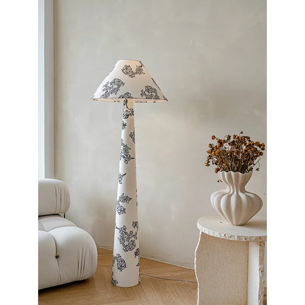 PATTERNED CONE FLOOR LAMP | CLHFRDA014