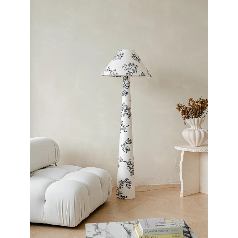 PATTERNED CONE FLOOR LAMP | CLHFRDA014