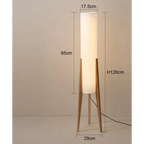 PILONI WOOD FABRIC FLOOR LAMP | CLHJ852