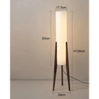 PILONI WOOD FABRIC FLOOR LAMP | CLHJ852
