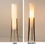 PILONI WOOD FABRIC FLOOR LAMP | CLHJ852