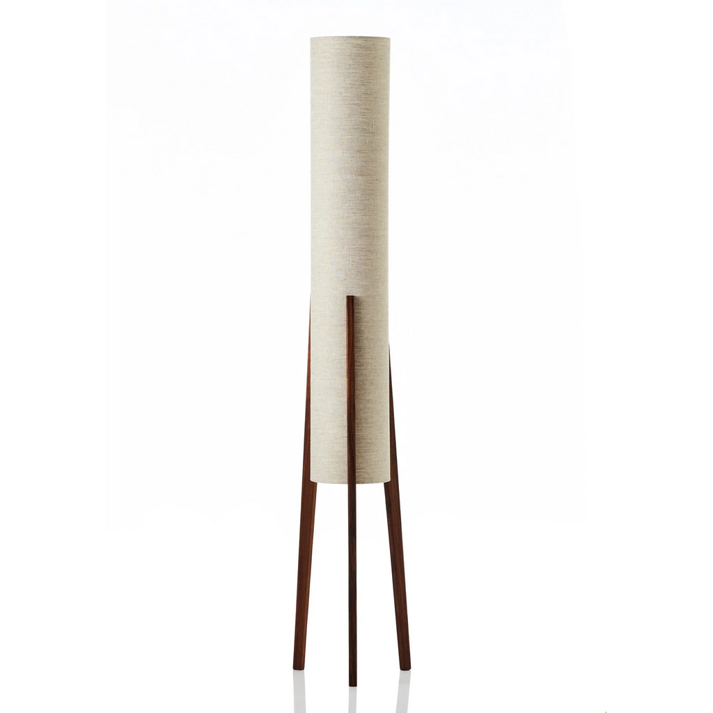PILONI WOOD FABRIC FLOOR LAMP | CLHJ852