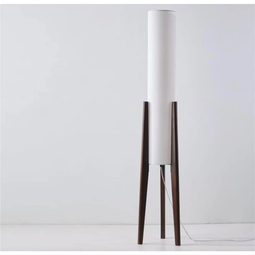 PILONI WOOD FABRIC FLOOR LAMP | CLHJ852
