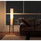 PILONI WOOD FABRIC FLOOR LAMP | CLHJ852