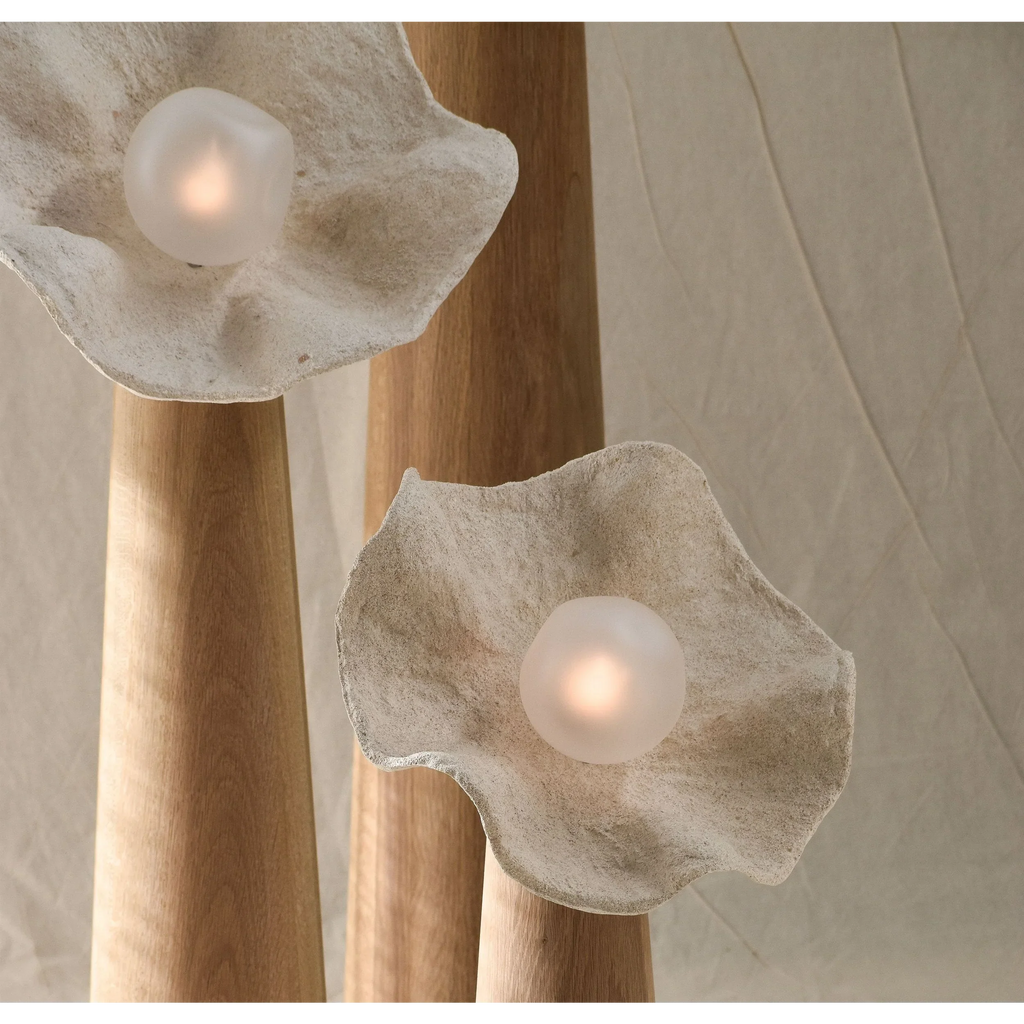 PLASTER PETAL FLOOR LAMP | CLFLO582LY