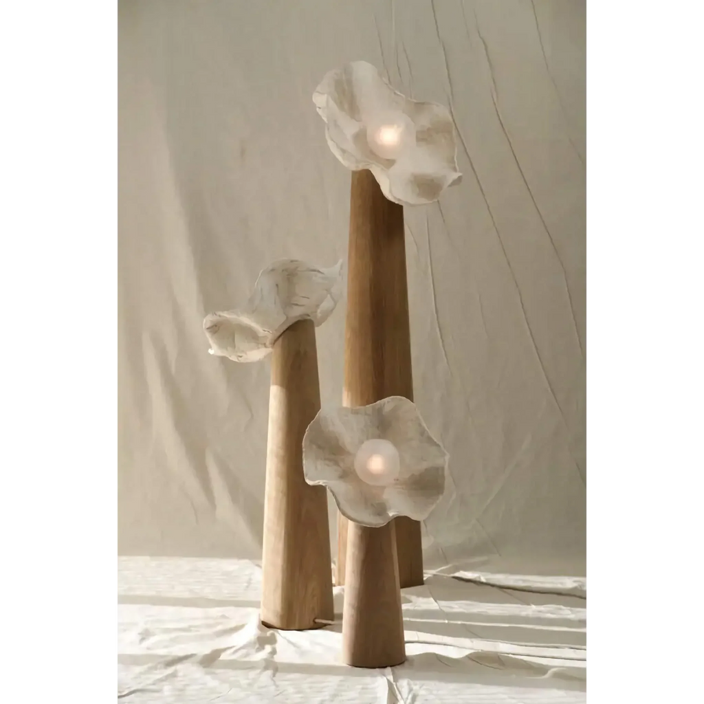 PLASTER PETAL FLOOR LAMP | CLFLO582LY