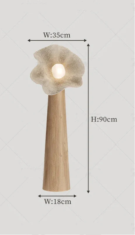 PLASTER PETAL FLOOR LAMP | CLFLO582LY