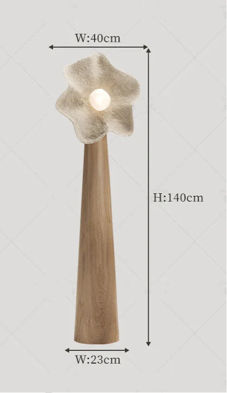 PLASTER PETAL FLOOR LAMP | CLFLO582LY