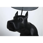 POOPING DOG FLOOR LAMP AND TABLE LAMP