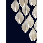 PORCELAIN FLOWER LED PENDANT LIGHTS