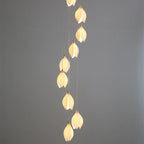 PORCELAIN FLOWER LED PENDANT LIGHTS