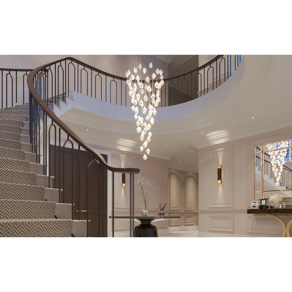 PORCELAIN FLOWER LED PENDANT LIGHTS