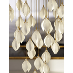 PORCELAIN FLOWER LED PENDANT LIGHTS