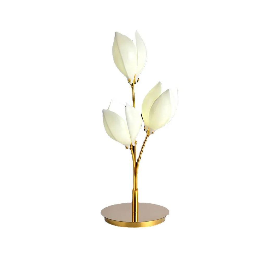 PORCELAIN FLOWERS TABLE LAMP