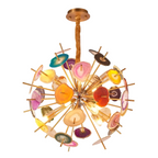 POSTMODERN COLORFUL AGATE PENDANT LAMP | CL8552099