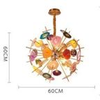 POSTMODERN COLORFUL AGATE PENDANT LAMP | CL8552099