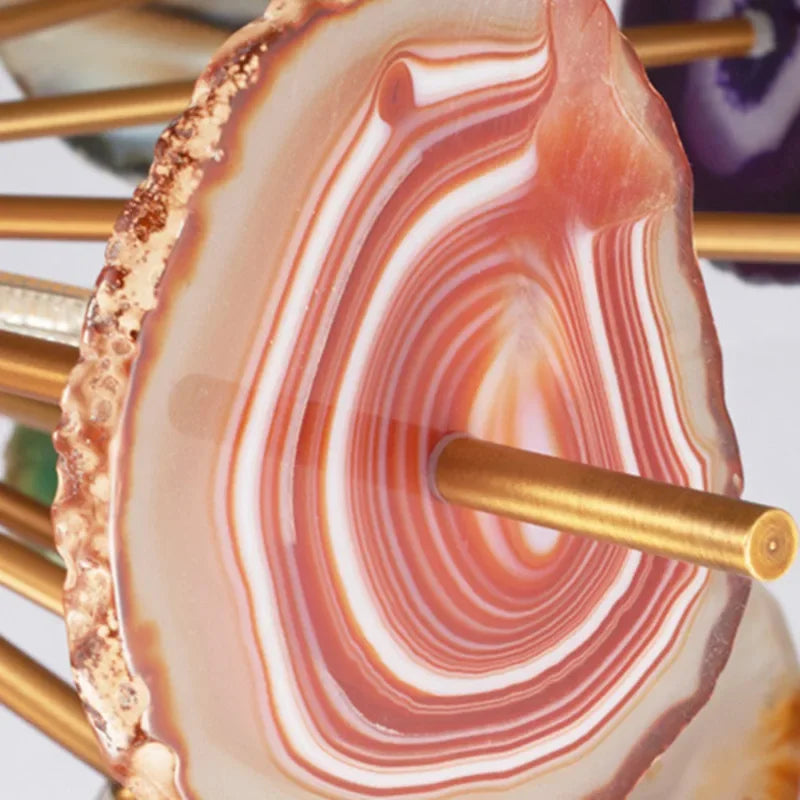 POSTMODERN COLORFUL AGATE PENDANT LAMP | CL8552099