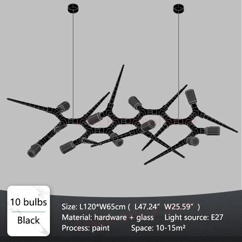 POSTMODERN THORNS CHANDELIER