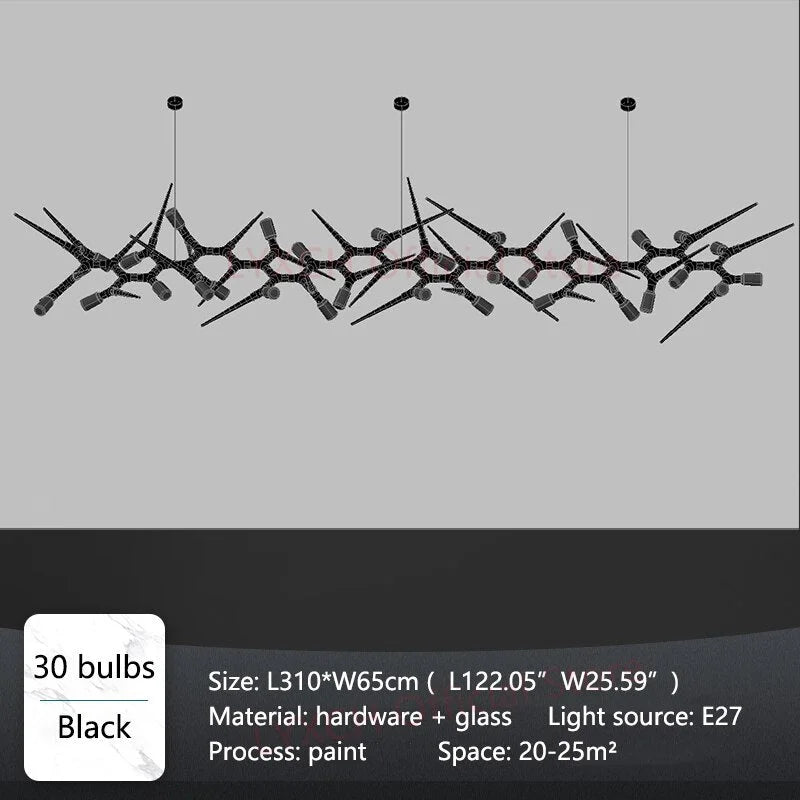 POSTMODERN THORNS CHANDELIER