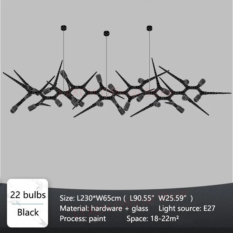 POSTMODERN THORNS CHANDELIER