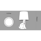 RABBIT TABLE LAMP | CL85202