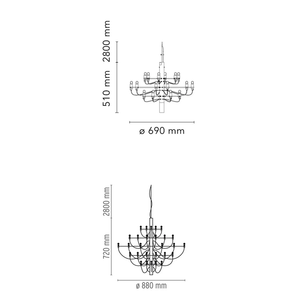 RADIANCE CHANDELIER | CL785LP