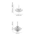 RADIANCE CHANDELIER | CL785LP