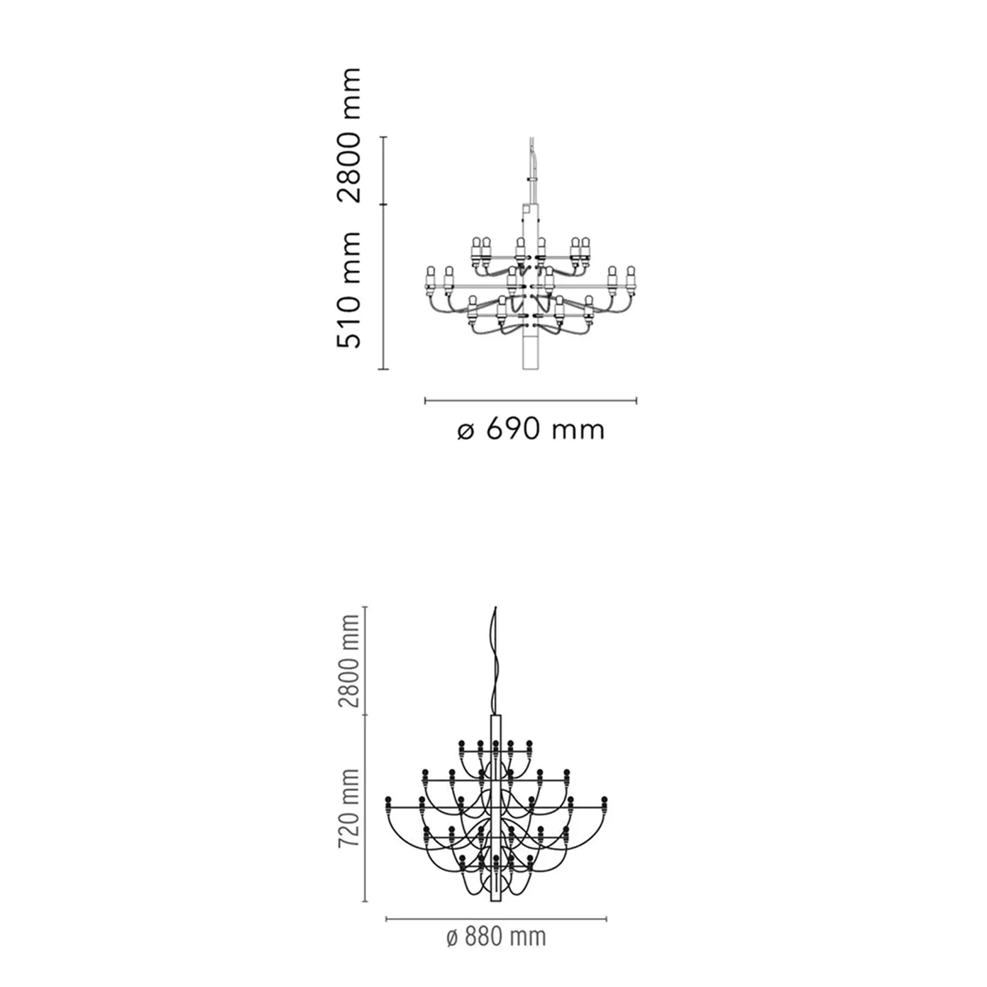 RADIANCE CHANDELIER | CL785LP