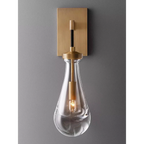 RAINDROP GLASS WALL SCONCES | CLHKA50W