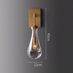RAINDROP GLASS WALL SCONCES | CLHKA50W