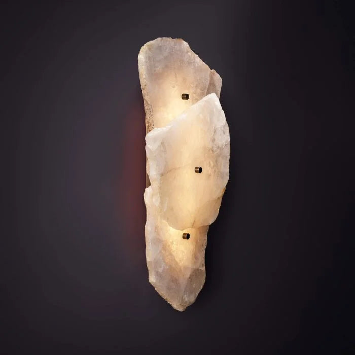 RAW MARBLE WALL SCONCE | CLRMBL029