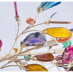 REAL AGATE FIREFLY CHANDELIER | CL10025