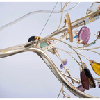 REAL AGATE FIREFLY CHANDELIER | CL10025