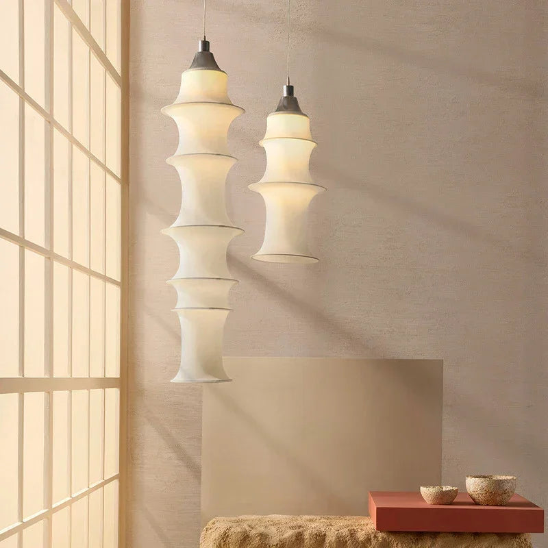 REAL SILK WABI SABI LED PENDANT LIGHTS | CL0030M