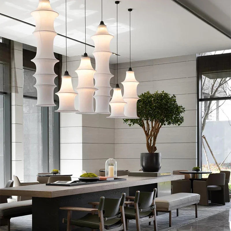 REAL SILK WABI SABI LED PENDANT LIGHTS | CL0030M