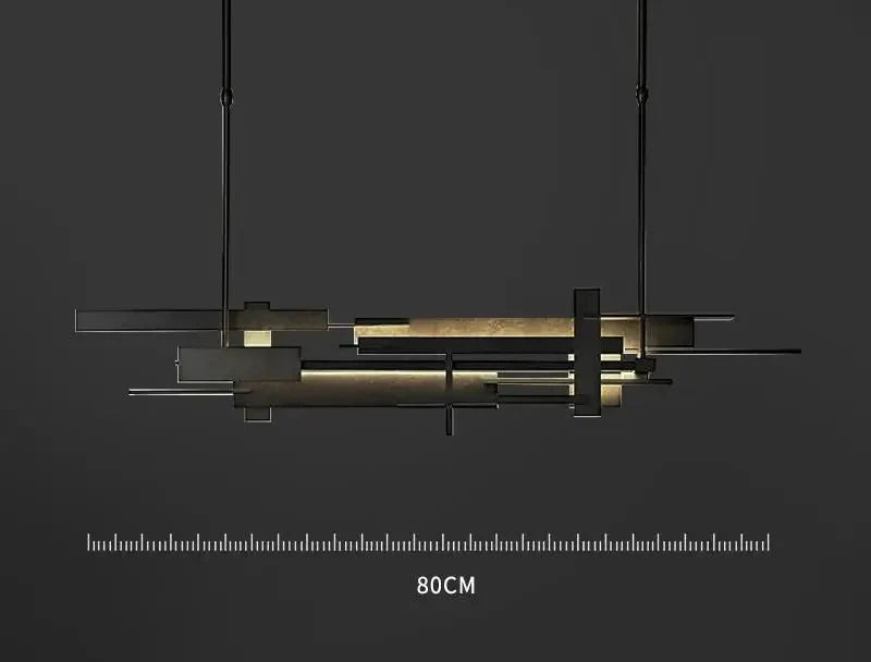 RECTILINEAR HARMONY LED CHANDELIER | CASA2024-LEDRECT