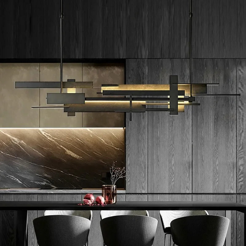 RECTILINEAR HARMONY LED CHANDELIER | CASA2024-LEDRECT