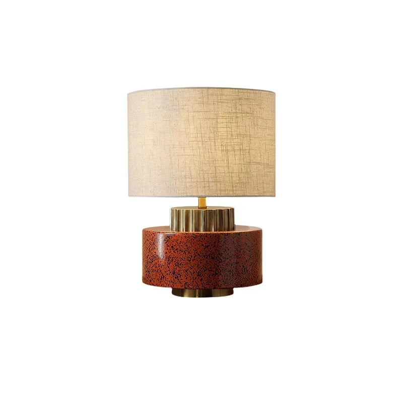 RED CERAMIC TABLE LAMP | CLBVF025R