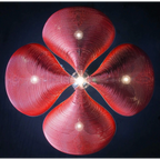 RED GOLD CLOVER MESH CHANDELIER | CLFT85200