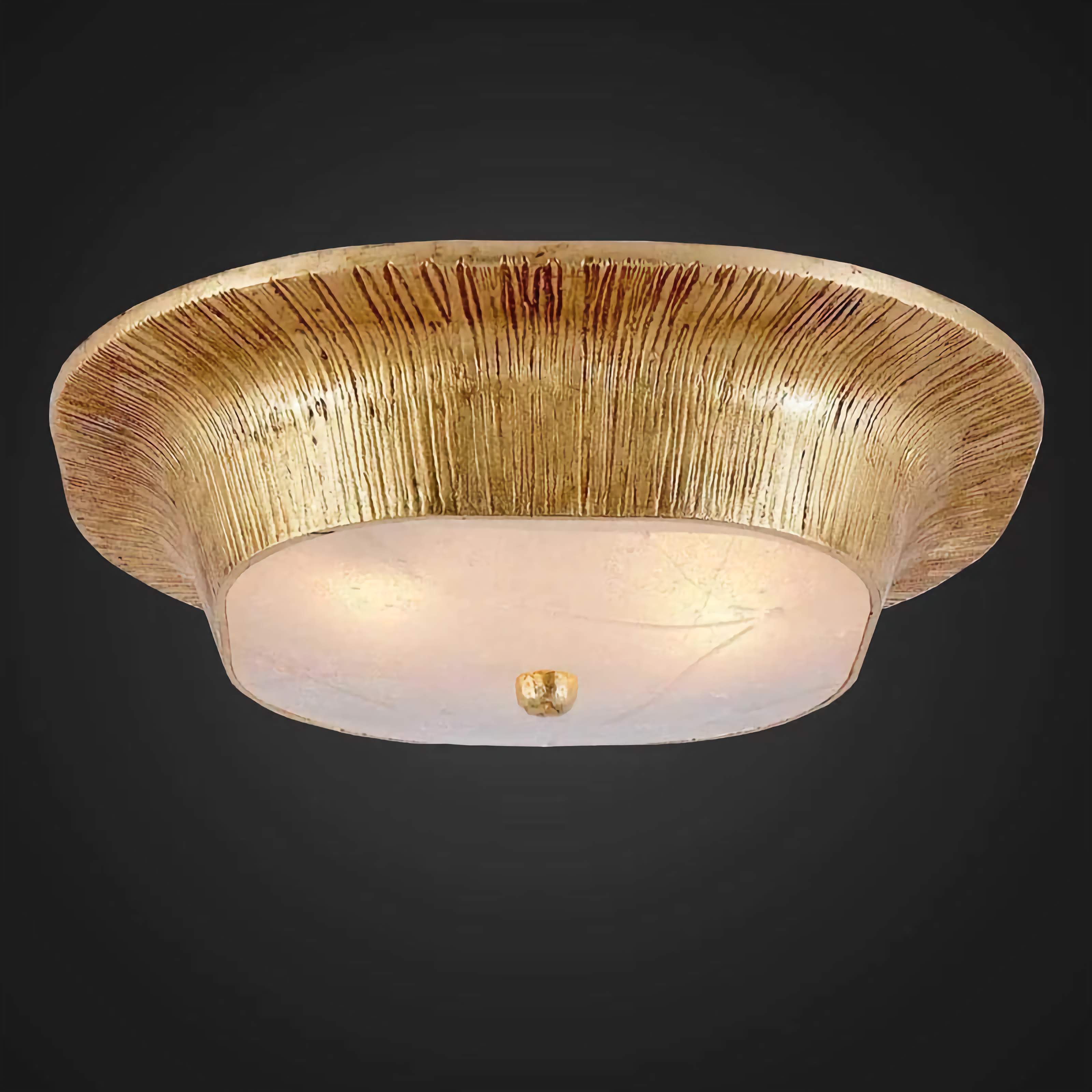RESIN FLUSH MOUNT CEILING LIGHT | DESIGN CLSS001M