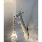 RESIN GIRAFFE WALL LAMP