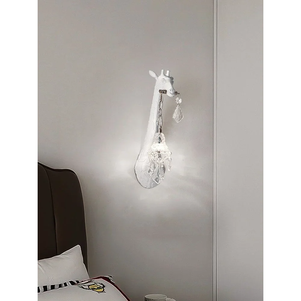 RESIN GIRAFFE WALL LAMP