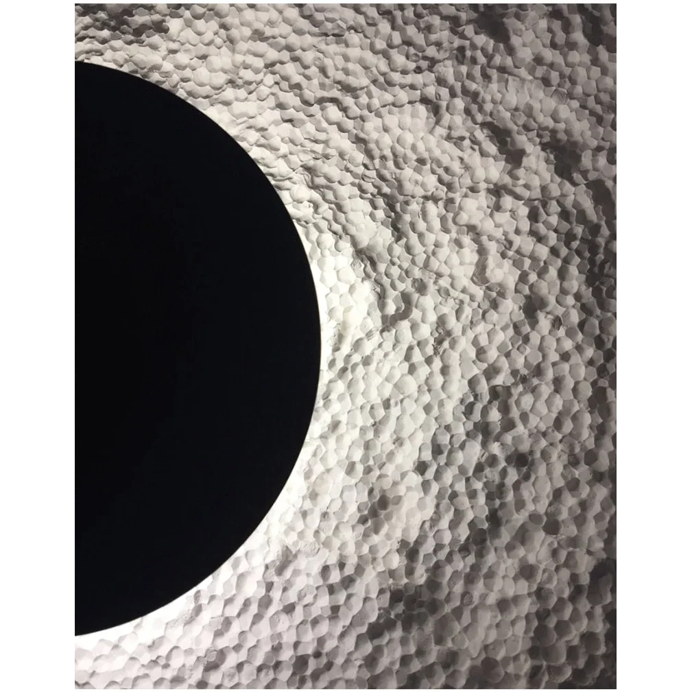 RESIN ROUND WALL SCONCES