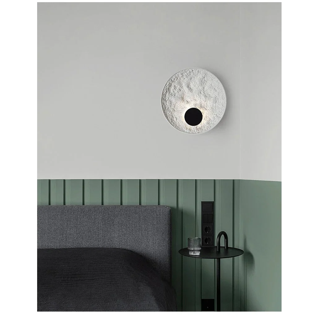 RESIN ROUND WALL SCONCES