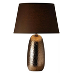 RETRO BROWN CERAMIC TABLE LAMP | CL902320