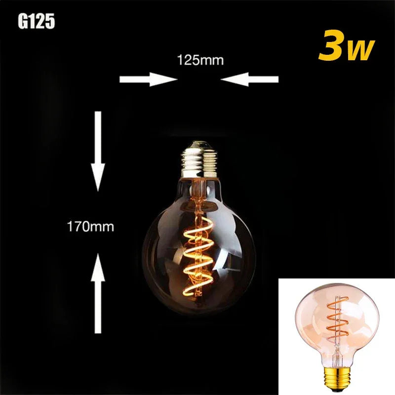 RETRO VINTAGE LED FILAMENT BULBS E27