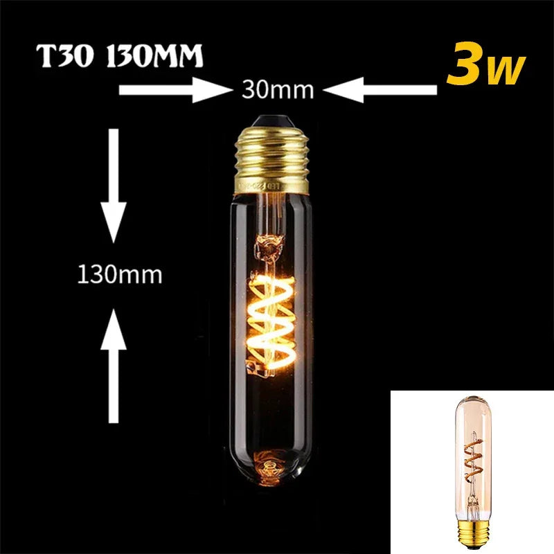 RETRO VINTAGE LED FILAMENT BULBS E27