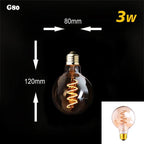 RETRO VINTAGE LED FILAMENT BULBS E27
